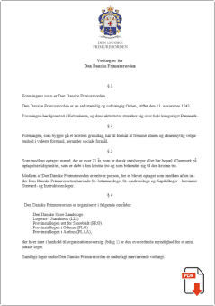2024.04 Vedtægter for Den Danske Frimurerorden